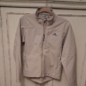 Denali Beige Zip-Up Jacket